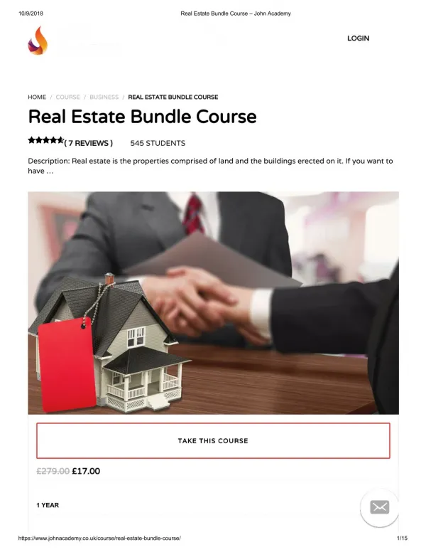 Real Estate Bundle Course - John Academy