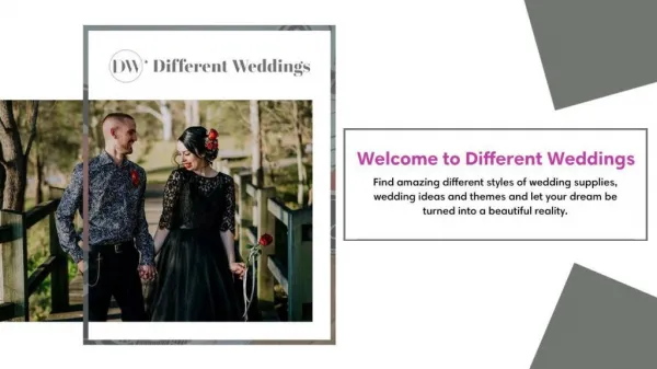 Wedding Directory in Sydney - Different Weddings