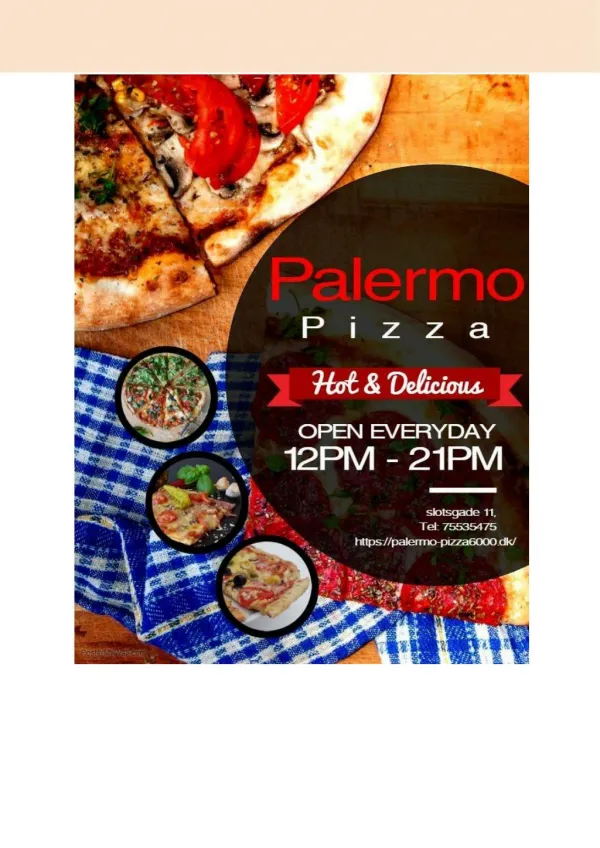 Palermo Pizza i Kolding - Order take away food