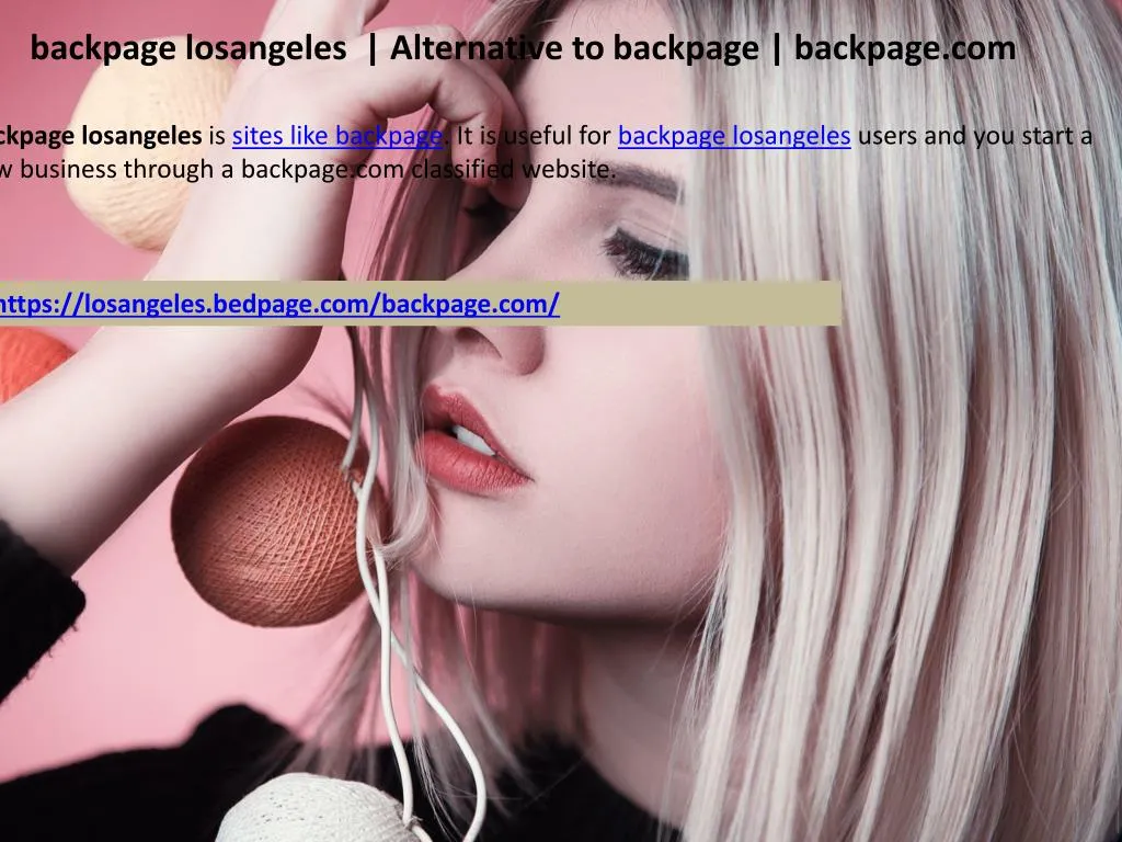 backpage losangeles alternative to backpage