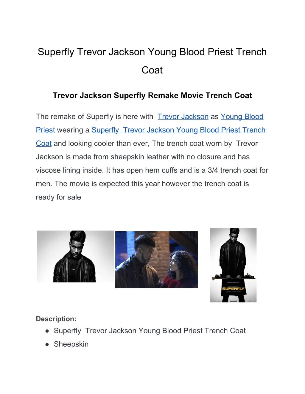 superfly trevor jackson young blood priest trench