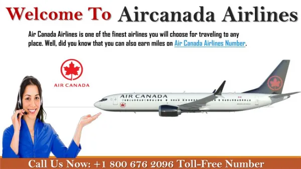 Contact for Deals on Air Canada Airlines Phone Number 1 800 676 2096