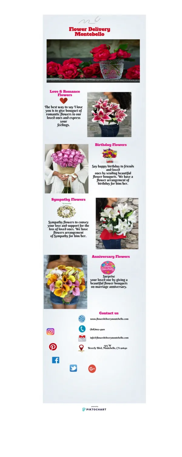 Montebello Flower Delivery | Share Emotion