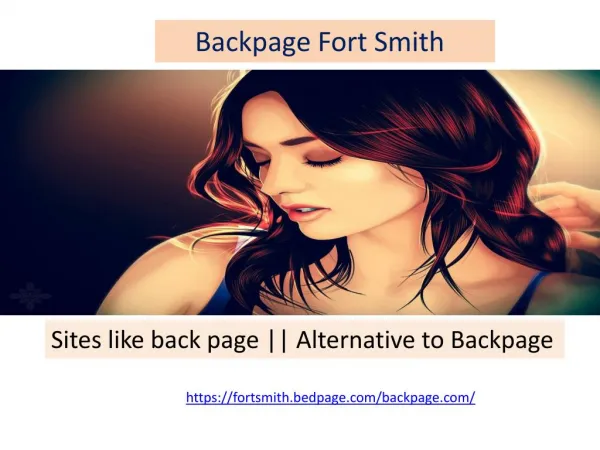 Alternative to back page||Backpage Fort Smith