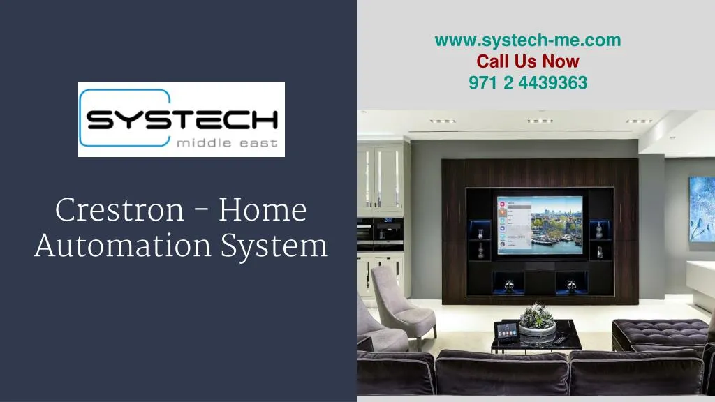 crestron home automation system