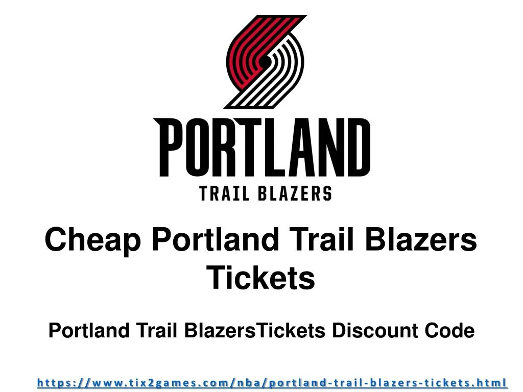 cheap portland trail blazers tickets