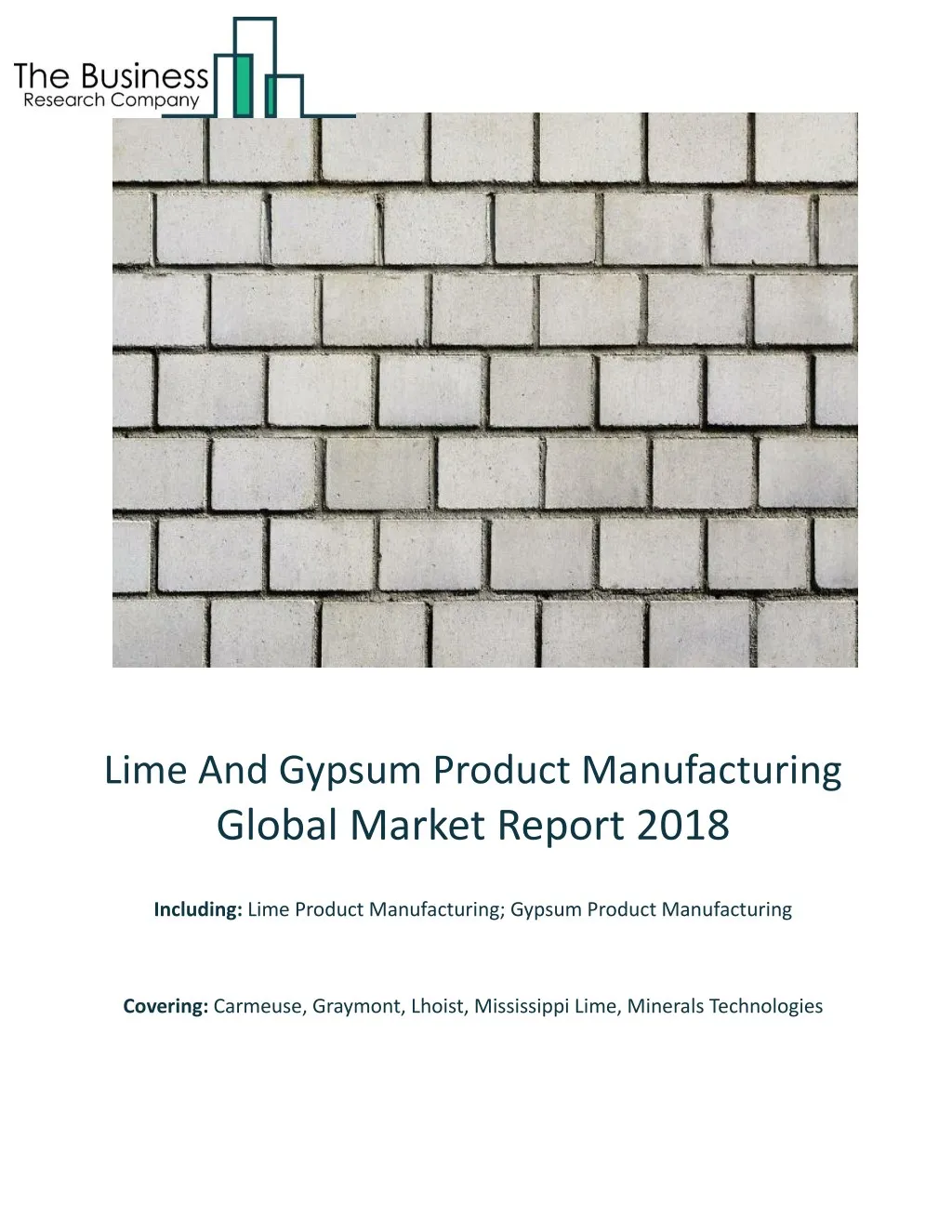 lime and gypsum product manufacturing global