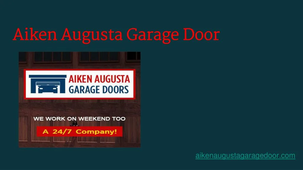 aiken augusta garage door