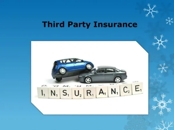What Does Your Third Party Insurance Policy Cover?