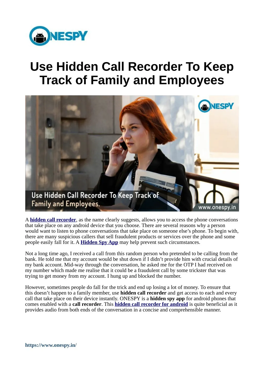use hidden call recorder to keep track of family