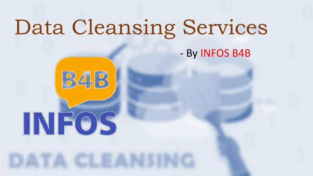 data cleansing services