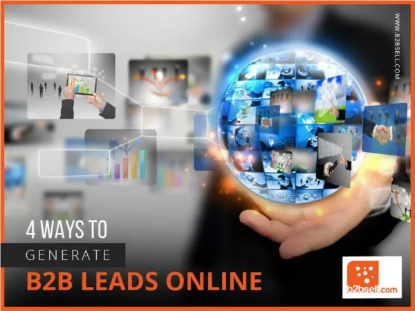 B2B Sales Lead Generation Companies - Tips to Generate Leads Online