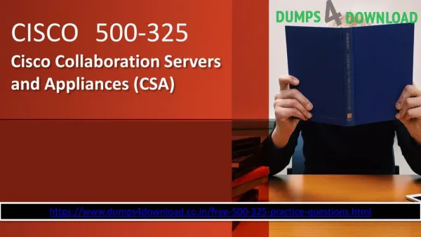 Free CISCO-500-325 Dumps - Free 500-325 Exam Dumps Dumps4Download