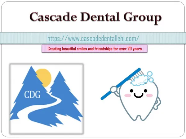Get the Suitable Dentists in Lehi UT -Cascade Dental Group