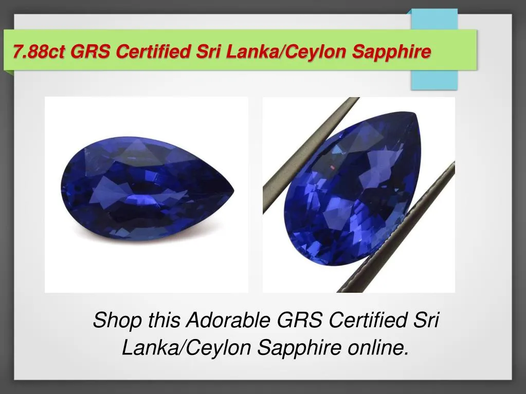 shop this adorable grs certified sri lanka ceylon sapphire online