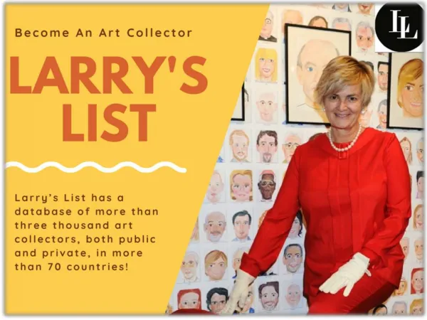 Gallery of Private Art Foundation - Larry's List