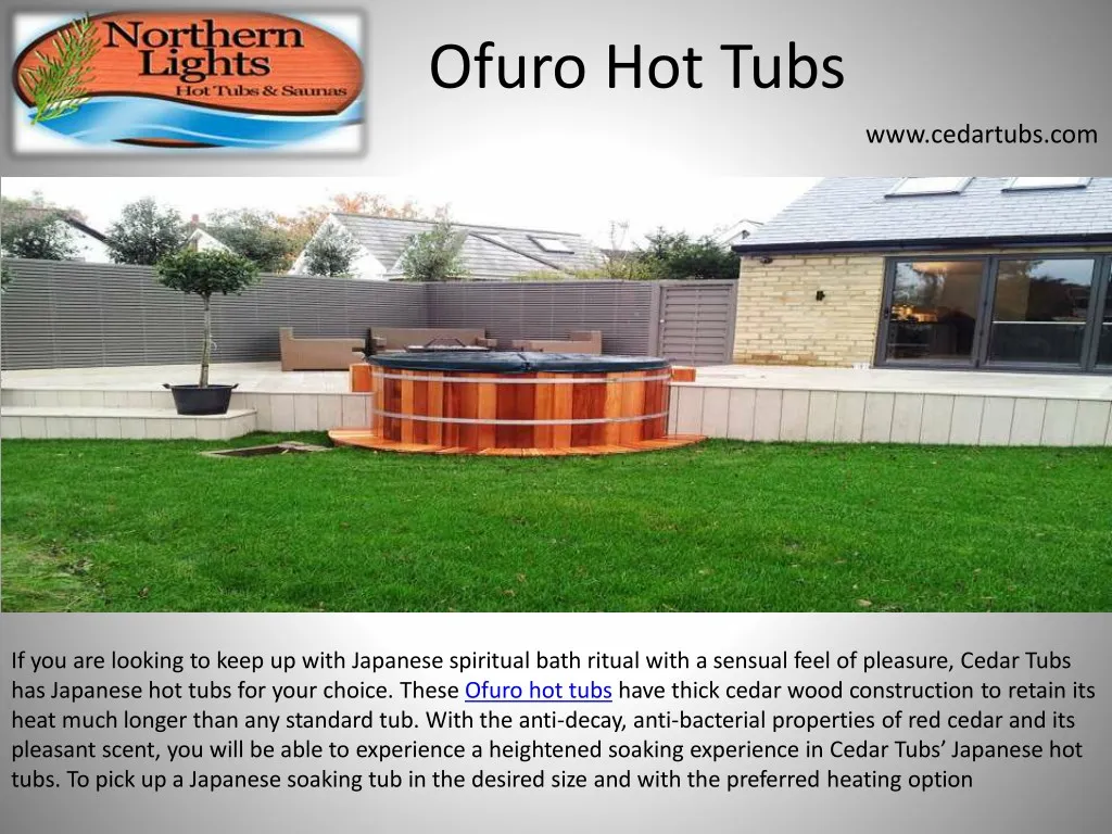 ofuro hot tubs