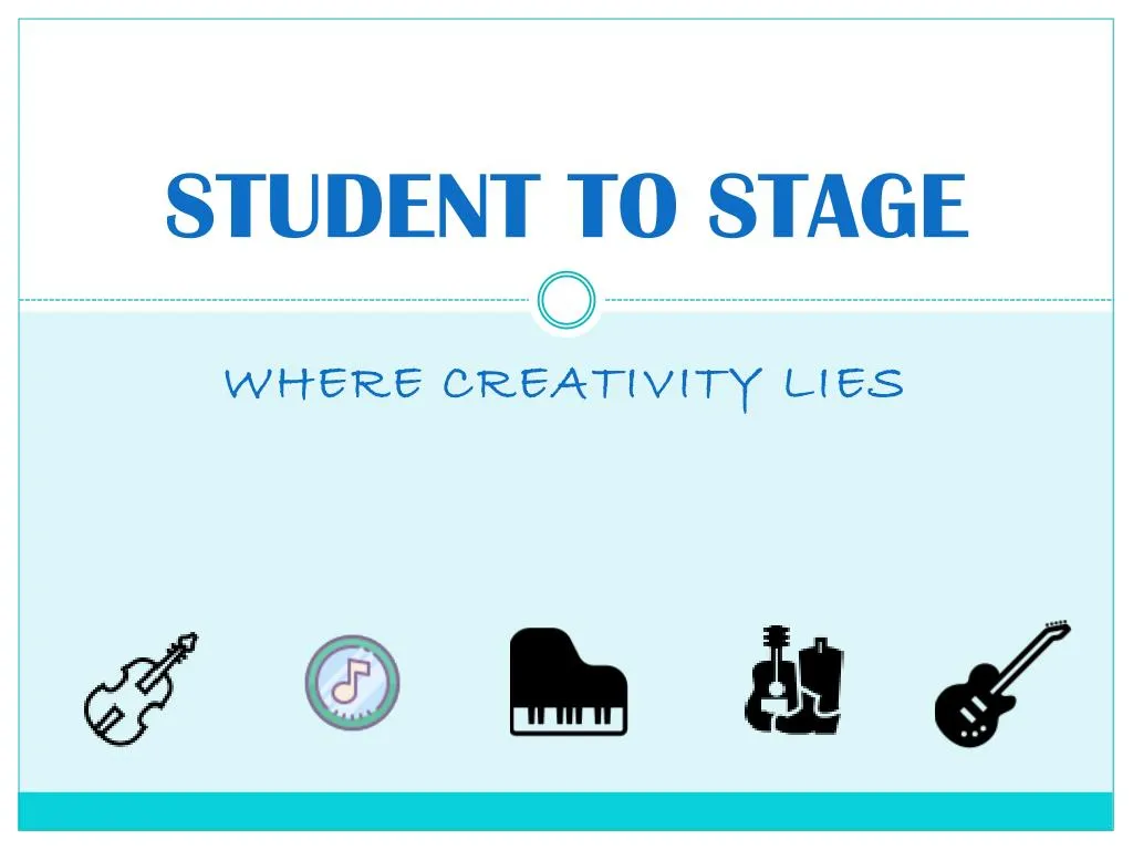 student to stage