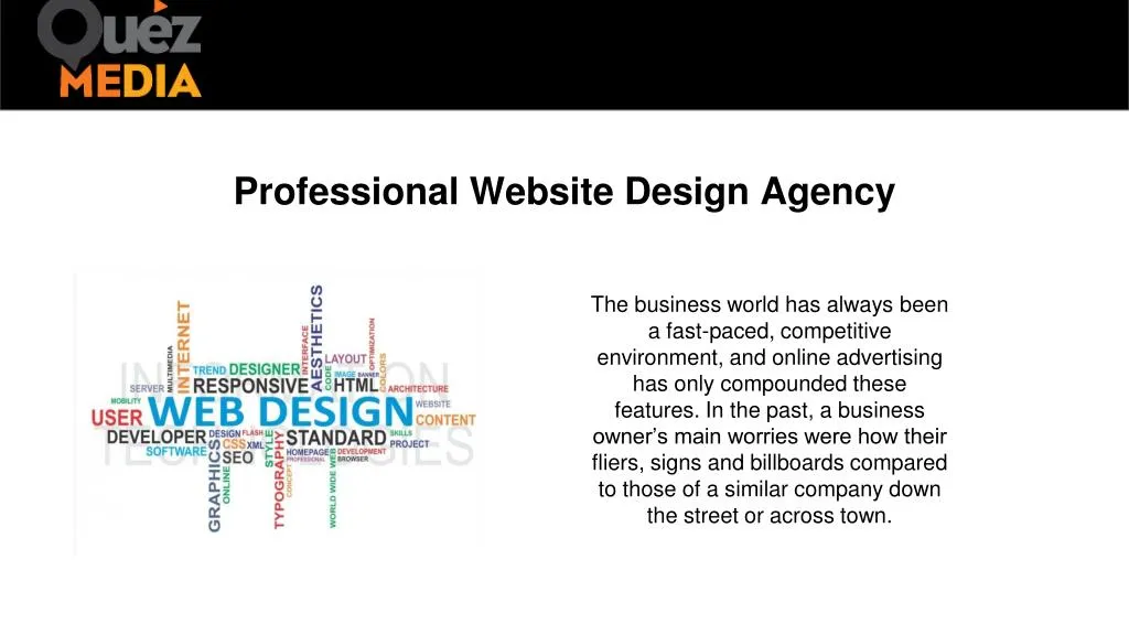 professional website design agency