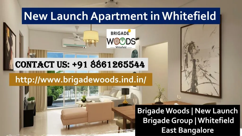 new launch apartment in whitefield