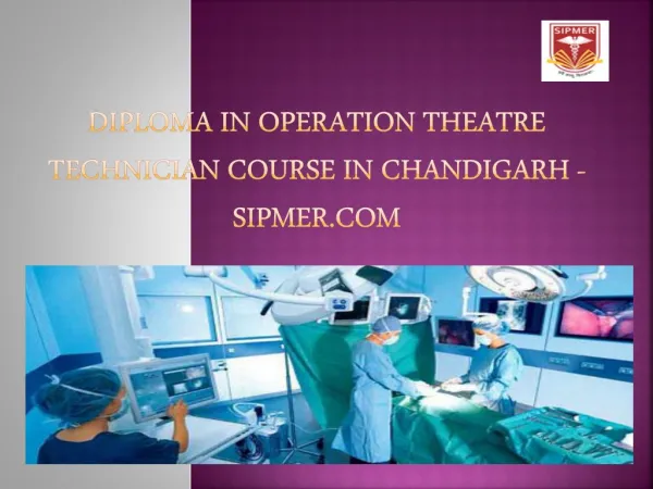 Dialysis Technician Course in Chandigarh | SIPMER