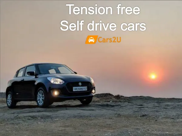 The trusted Self Drive Cars in Coimbatore | Self Driving Cars in Coimbatore - Cars2u