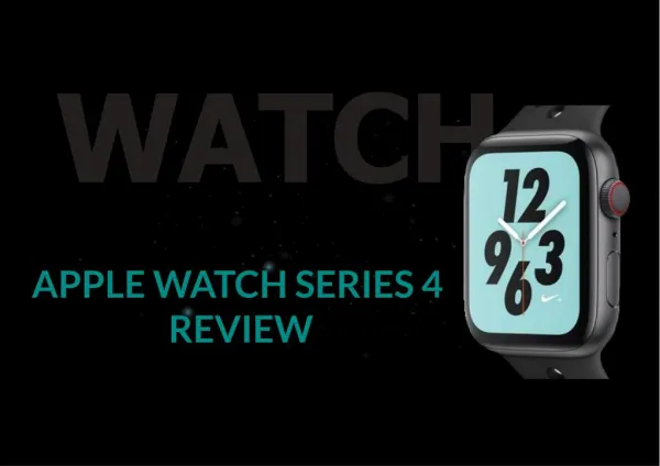 Apple Watch Series 4 Review Techugo