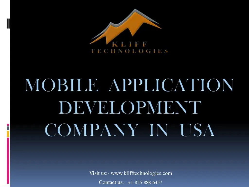 mobile application development company in usa