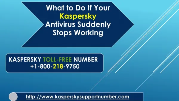 What to Do If Your Kaspersky Antivirus Suddenly Stops Working