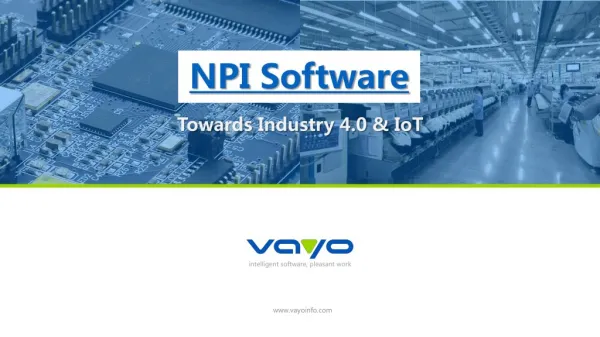 NPI Software Offers the Solution to the Requirement