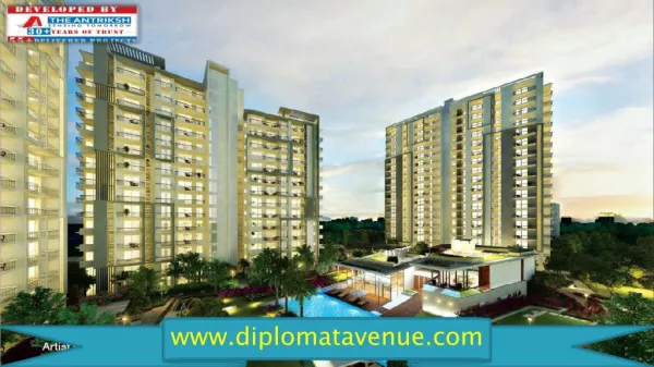 Antriksh Diplomat Avenue Coming On Thier New Projects Under MPD 2021