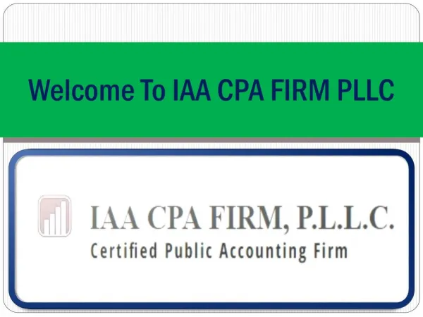 Best CPA Firm in Plano TX, Accounting Service Plano TX - www.iaacpafirm.com