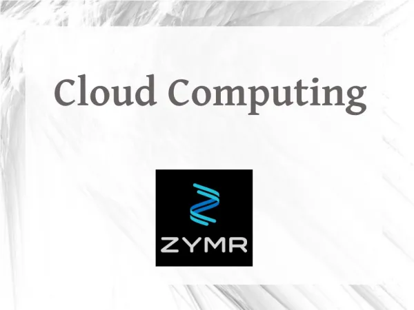 Cloud Technology Solutions, San Jose, CA, ZYMR