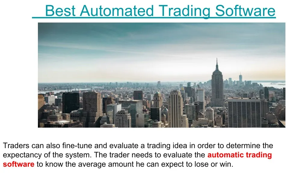 best automated trading software