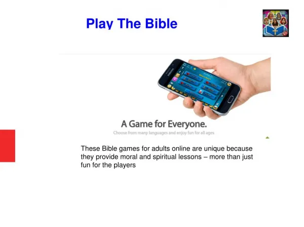 Free Christian Games for Adults