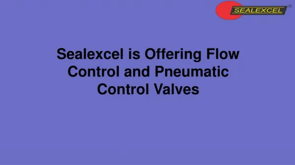 Sealexcel is Offering Flow Control and Pneumatic Control Valves