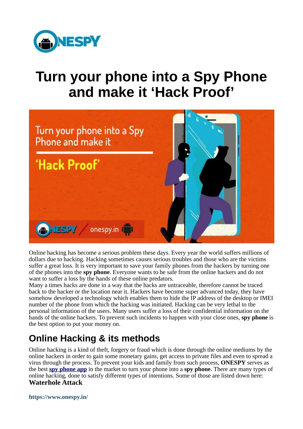 turn your phone into a spy phone and make it hack