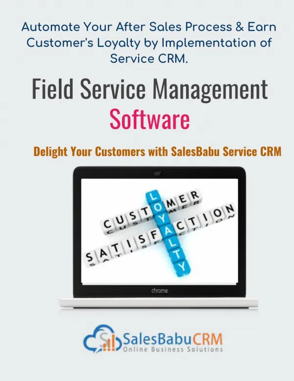 Field Service Management Software - SalesBabu