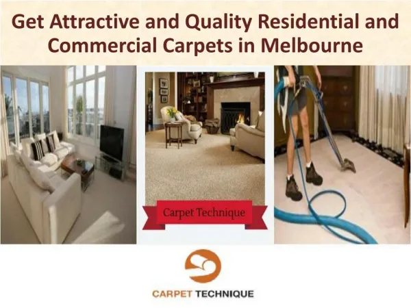 Get Attractive and Quality Residential and Commercial Carpets in Melbourne