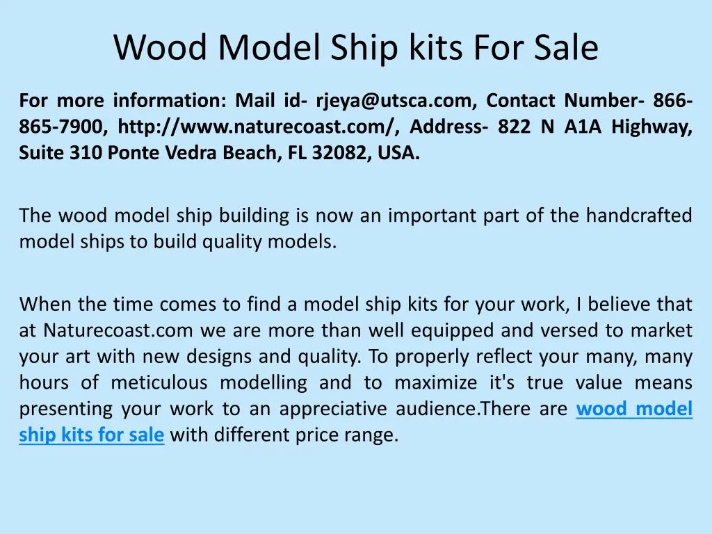 wood model ship kits for sale