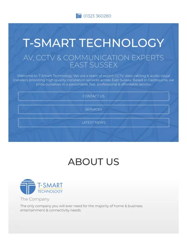 T-Smart Technology | AV & Communications Experts | East Sussex