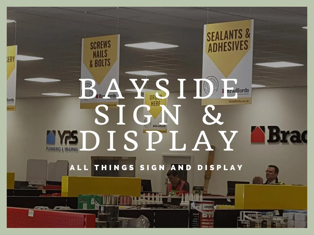 bayside sign display