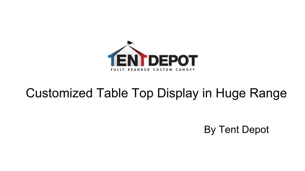 customized table top display in huge range