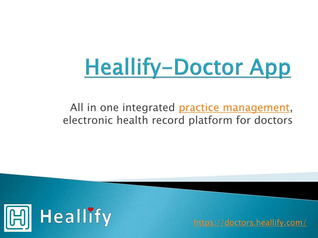 heallify doctor app
