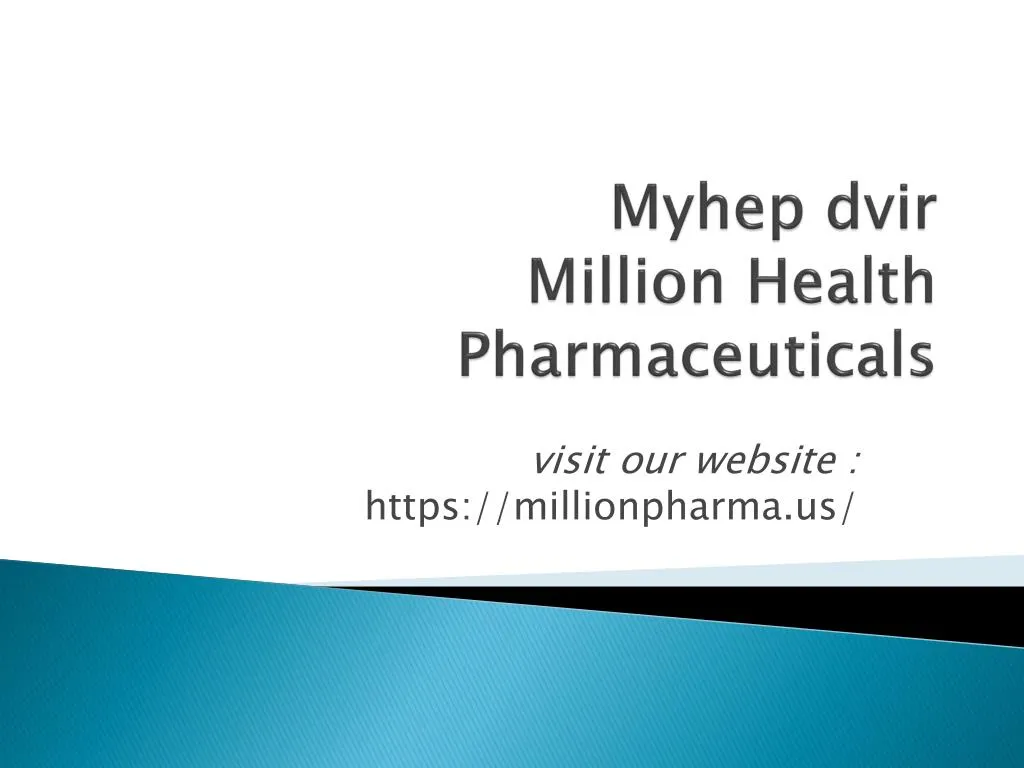 myhep dvir million health pharmaceuticals