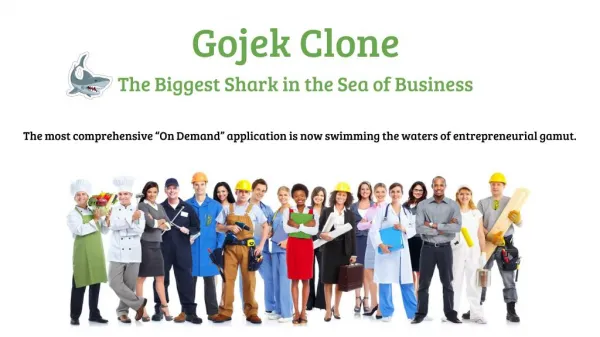 Gojek Clone: The biggest shark in the sea of business