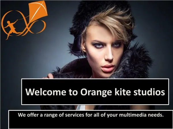 We offer a range of services for all of your multimedia needs.