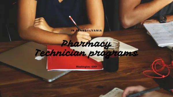 Pharmacy Technician Programs in Washington, PA, 15301