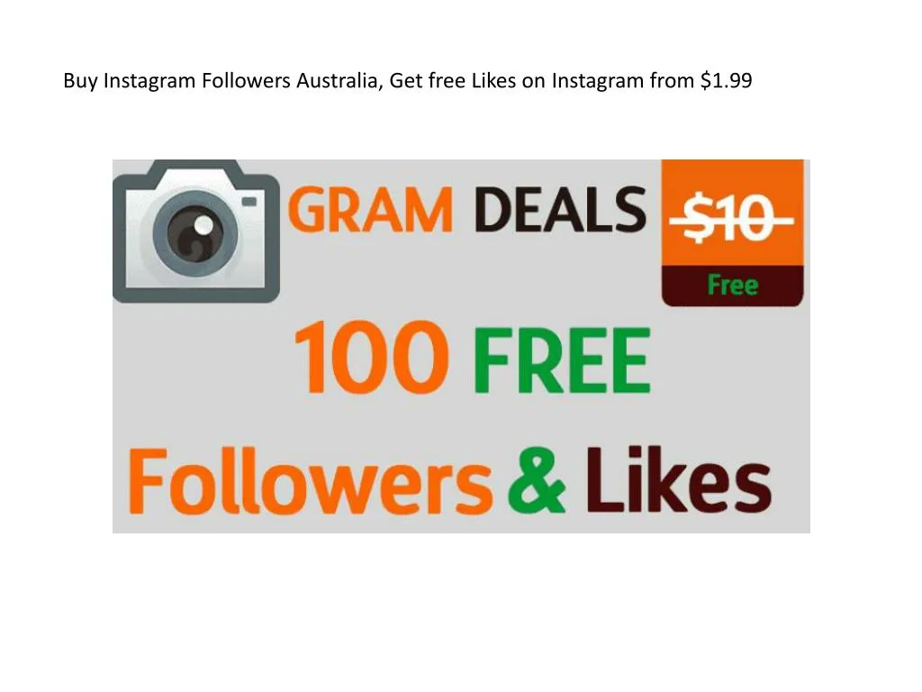 buy instagram followers australia get free likes