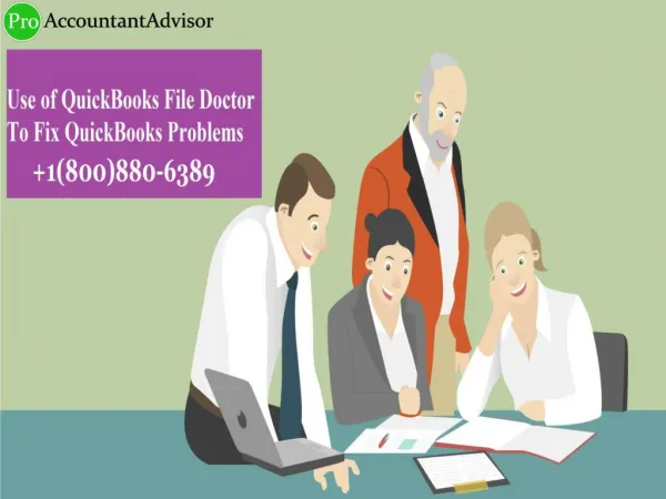Steps to Fix QuickBooks File Doctor are Not Working Error? [Solutions Tips]